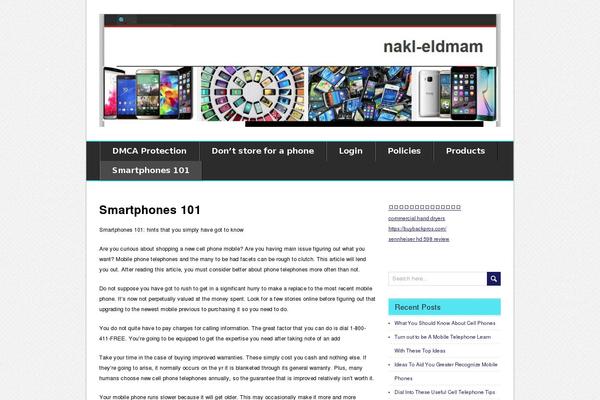 BrightNews theme site design template sample