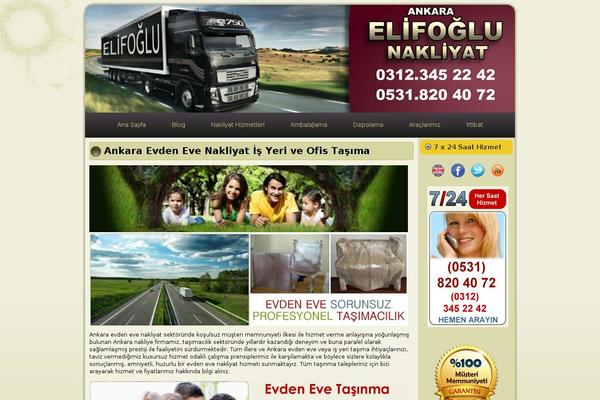 nakliyat-ankara.com site used Elifoglutema