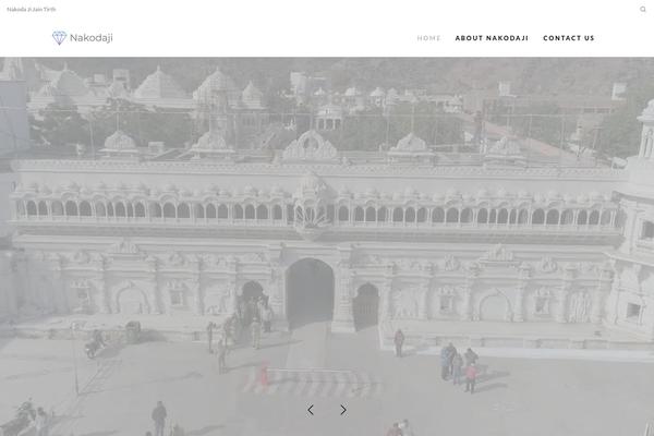 Engic theme site design template sample