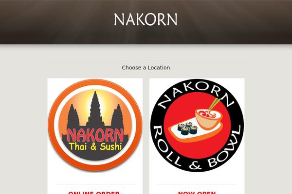 Karma theme site design template sample