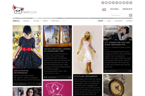 Inspire theme site design template sample