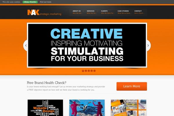 Prospect theme site design template sample