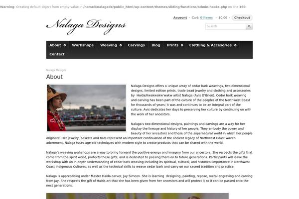 Sliding theme site design template sample