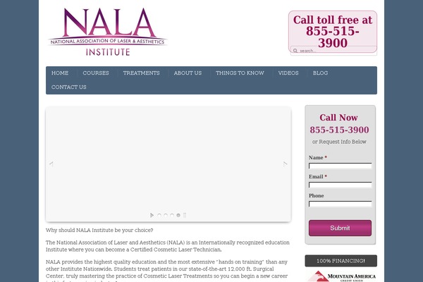 Nano2 theme site design template sample