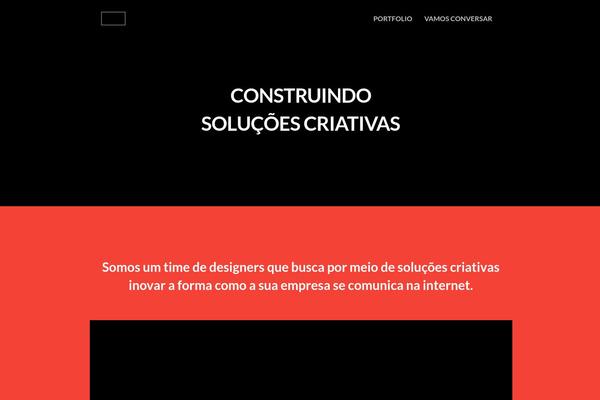 Salient theme site design template sample