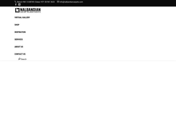 The7 Child theme site design template sample