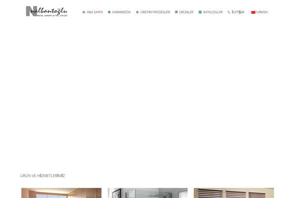 Manufacturing theme site design template sample