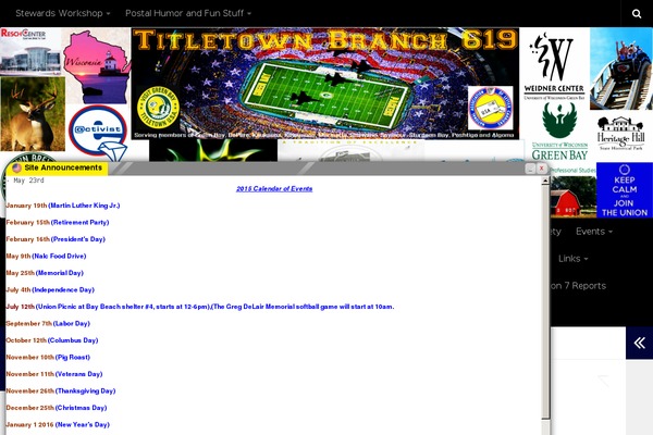 Site using Creative Clans Slide Show plugin