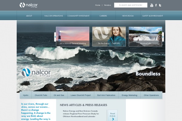 nalcorenergy.com site used Nerea