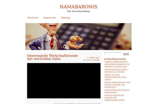 Lagom theme site design template sample