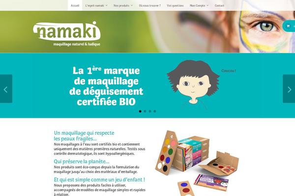 The One Pager theme site design template sample