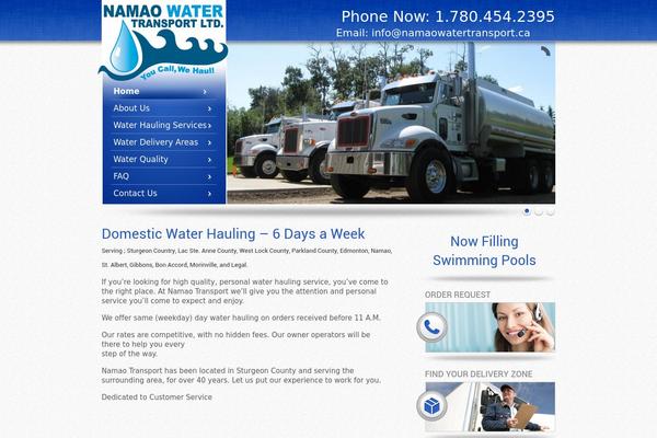 Chimera theme site design template sample