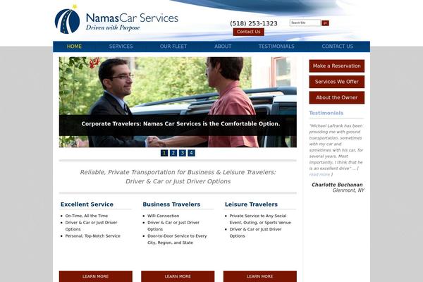 BUILDER theme site design template sample