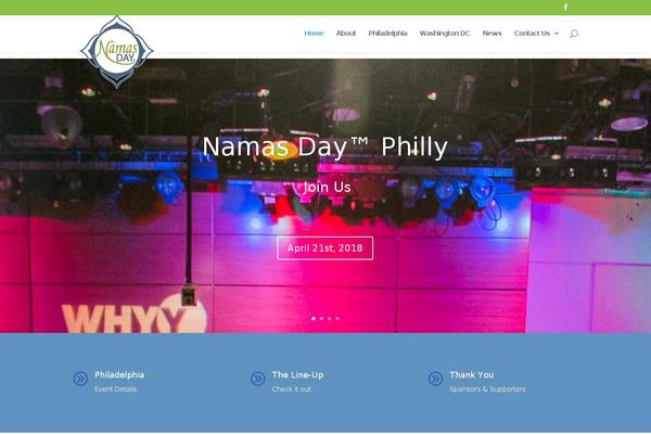 Divi Child theme site design template sample