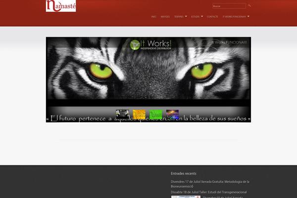 Life theme site design template sample