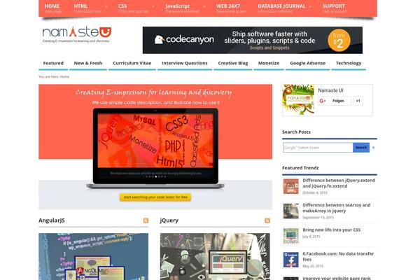 Magazine Plus theme site design template sample