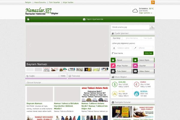 Webportal v2 theme site design template sample