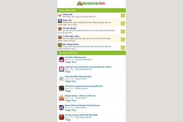 namdinh18.com site used Mobistyle