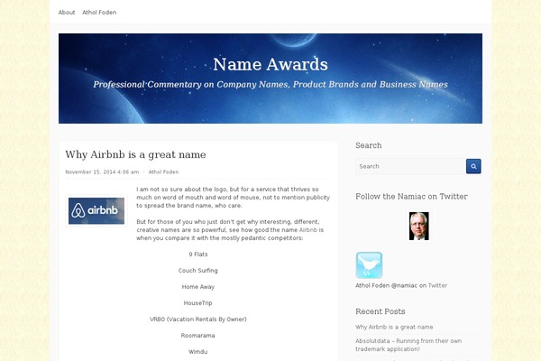 Galaxy theme site design template sample
