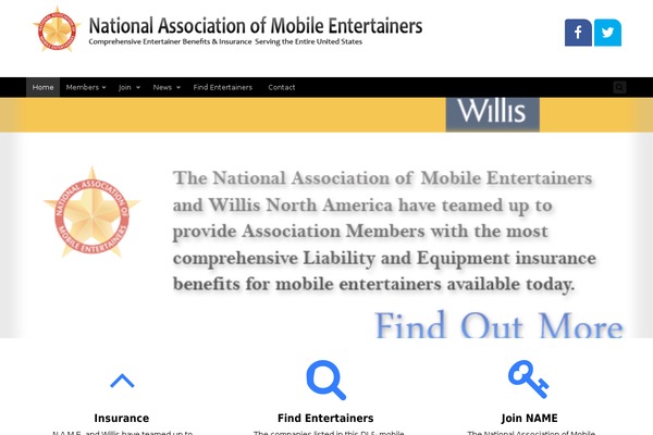 DMS theme site design template sample