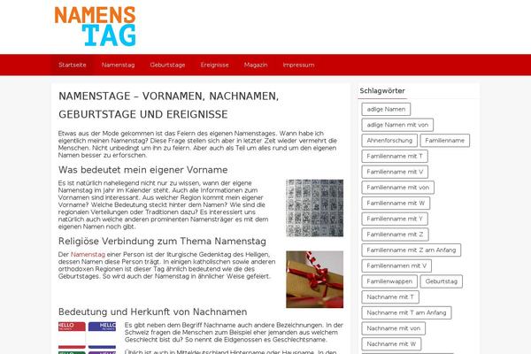 RedWaves Lite theme site design template sample