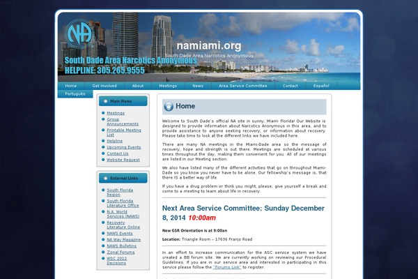 Blueskies theme site design template sample