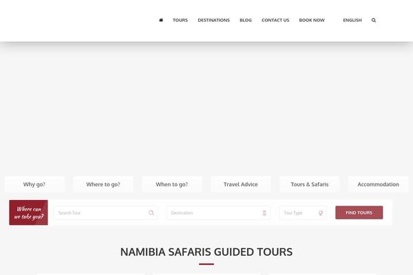 Adventure-tours-child theme site design template sample