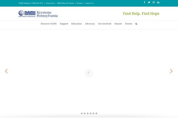 Site using Text-slider plugin