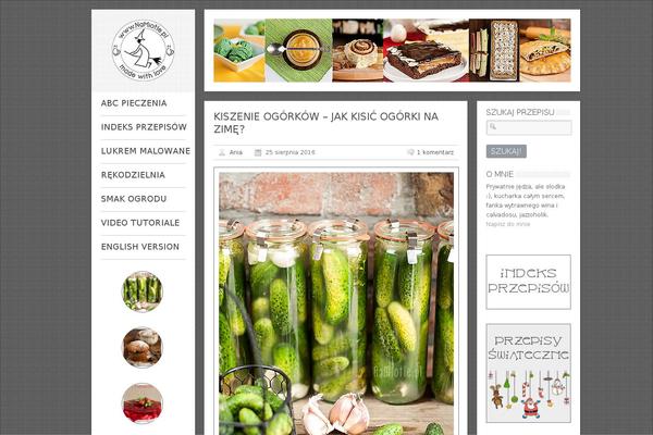 Site using Visual Recipe Index plugin