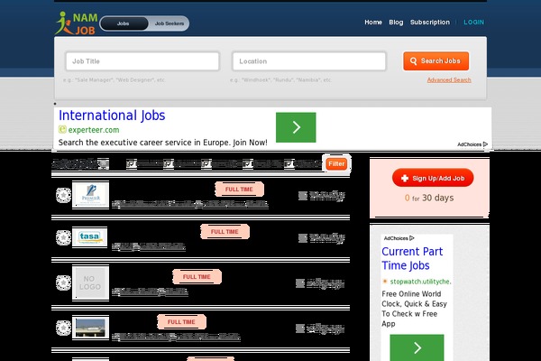 jobpress_standard theme websites examples