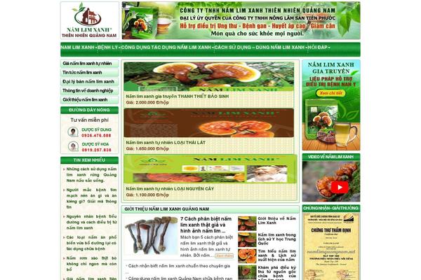 Site using WP News feed widget plugin