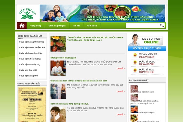 namlimtienphuoc.com site used Theme33