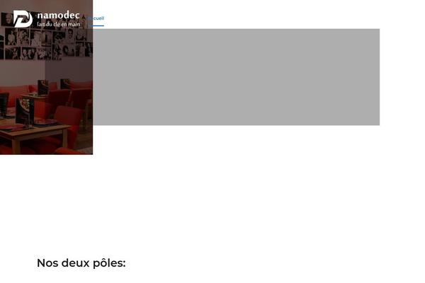 Zephys theme site design template sample