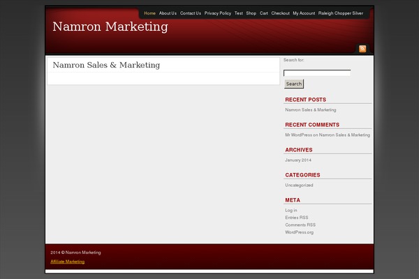 Sleek theme site design template sample