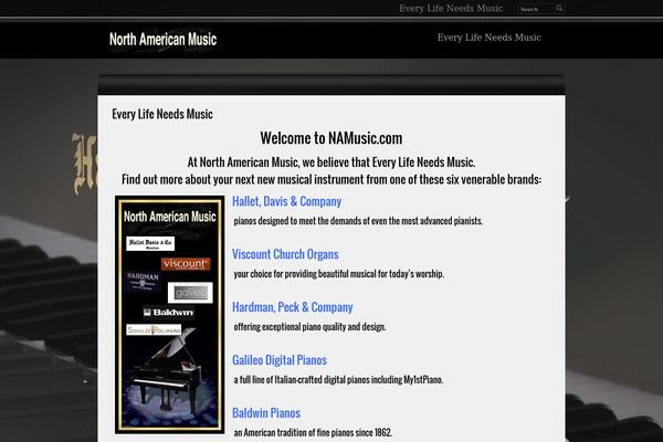 namusic.com site used Wpenigma2.1