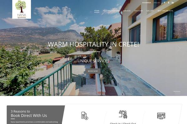 KALLYAS Child theme site design template sample
