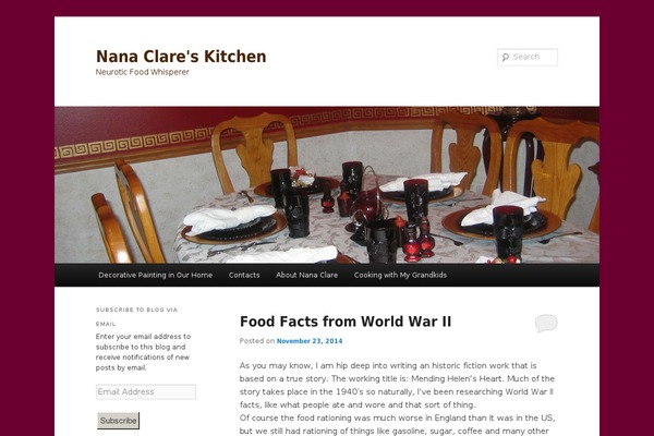 Twenty Eleven theme site design template sample