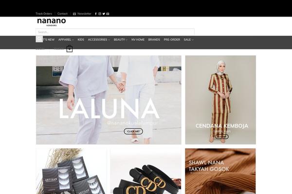 Flatsome theme site design template sample