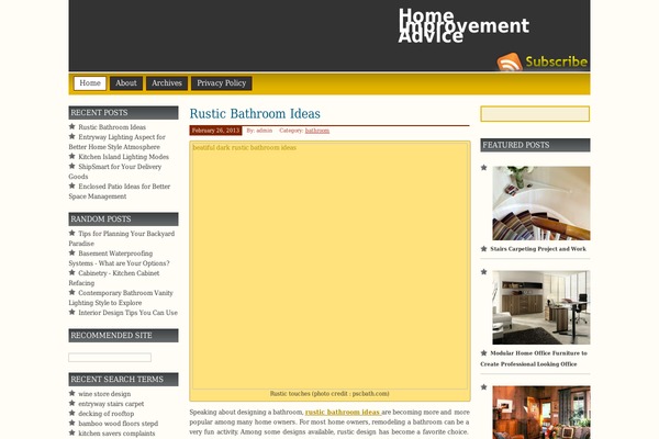Prosumer theme site design template sample