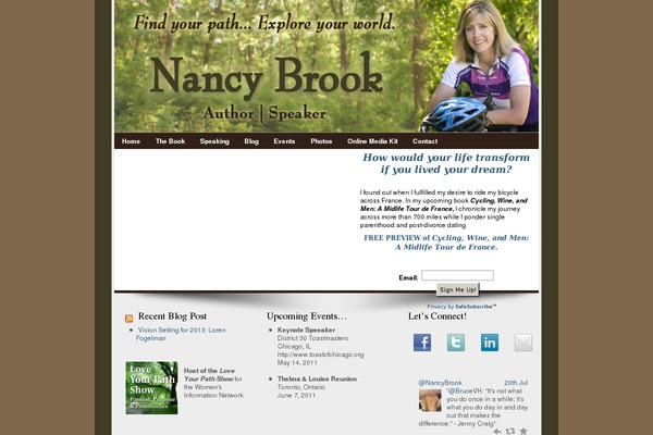 nancybrook.com site used Essence-dark