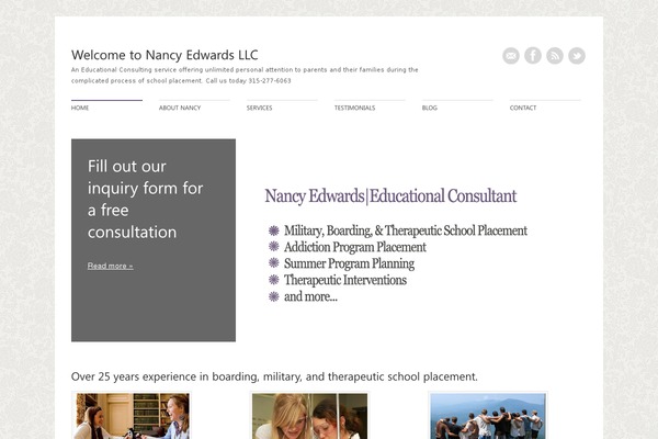Perfekto theme site design template sample
