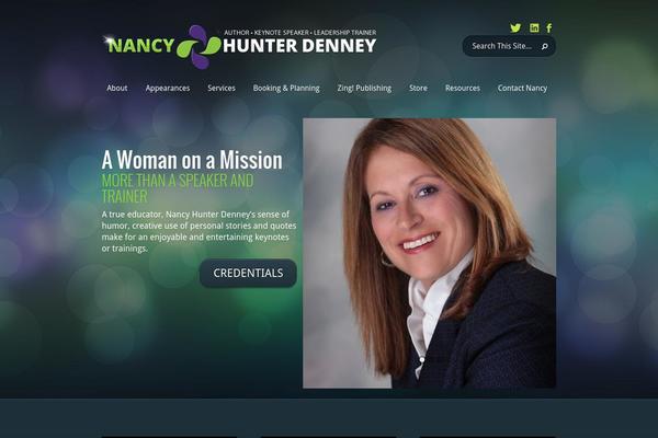 Fusion theme site design template sample