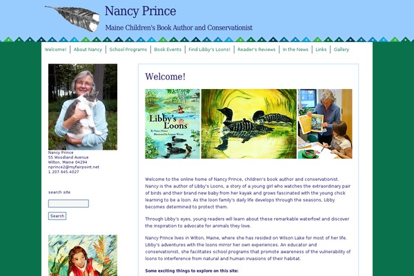 Andrea theme site design template sample