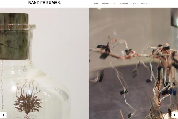 Immersion theme site design template sample