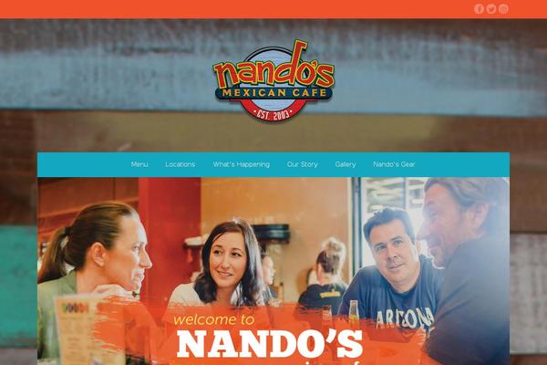 Garnish theme site design template sample