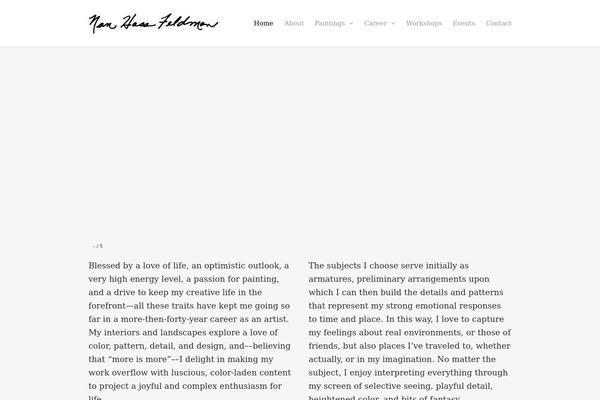 Elegant theme site design template sample