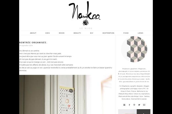 Wanderlust theme site design template sample