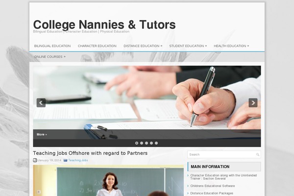 nanniesandtutorswestchester.com site used Smarteducation