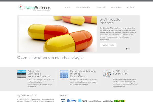 Vulcan theme site design template sample