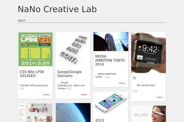 Fluxipress theme site design template sample